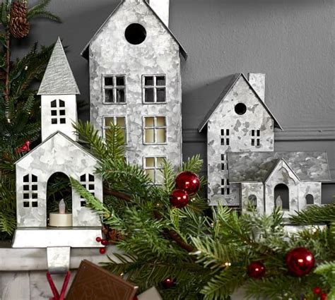 metal decorative holiday houses for sale|Metal Christmas Houses .